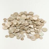 George VI - Elizabeth II, Threepence - Florin , 1946 - 1964 Threepence - florin (approx 1000g), mostly nearly...