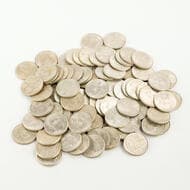 George VI - Elizabeth II, Threepence - Florin , 1946 - 1964 Threepence - florin (approx 1000g), 1946 & 1947 Australian...
