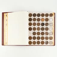 Edward VII - Elizabeth II, Halfpenny - Florin, 1910 - 1964, G - aUNC Red Port Phillip coin album with near complete...