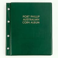 Edward VII - Elizabeth II, Halfpenny - Crown, 1910 - 1964, Poor - UNC Green Port Phillip Australian album with...