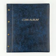 George V - Elizabeth II, Halfpenny - Penny, 1911 - 1964, Poor - aUNC Blue coin album containing penny (173) and...