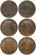 A.234, A.234a & A.234b - Reece, Edward, Christchurch, NZ, Penny, VF - EF Copper penny, size 34mm, by T. Stokes (3),...