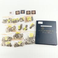 Fiji, Halfpenny - Florin Large accumulation of Fiji predecimal issues, includes blue album with date sets and box of...