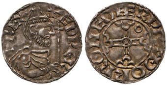Great Britain, Edward the Confessor, Penny, (1042-1066), gVF S.1179, Pointed Helmet type DORR ON EOFERPI (York),...