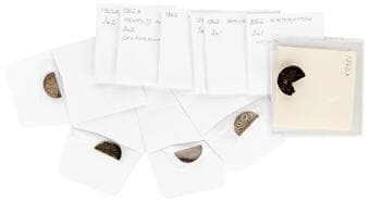 Great Britain, Henry III, Cut Three Farthings, (1216-1272), aFine S.1373 5g REN||AVD||(ON)||VND (London), nearly...