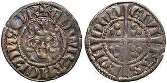 Great Britain, Edward I, Penny, (1272-1307), VF S.1392 3f, toned very fine. Estimate: 60 - 100 AUD