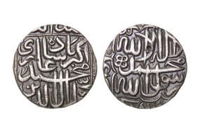 India, Mughal Empire, Akbar(c. 1556-1605CE), Silver Rupee, 11.30grms, Kalima Type, AH985, Minted at Agra, Very Fine+,...