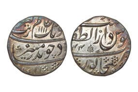 India, Mughal Empire, Aurangzeb Alamgir(c. 1658-1707CE), Silver Rupee, 11.30grms, AH1111/RY44, Minted at Dar-uz-Zafar...