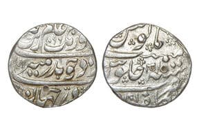 India, Mughal Empire, Aurangzeb Alamgir(c. 1658-1707CE), Silver Rupee, 11.30grms, AH1099/RY31, Minted at Zafarabad,...