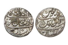 India, Mughal Empire, Muhammad Shah(c. 1719-1748CE), Silver Rupee, 11.30grms, AH11xx, Minted at Multan, Almost...