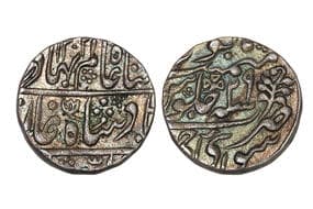 India, Jaipur State, Maharaja Sawai Jai Singh III (c. 1819–1835CE), Silver Nazarana Rupee, 11.20grms, Issued in the...