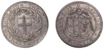 The Gary Oddie Collection of English Regal Shillings
An exceptionally rare 1651 Pattern Shilling by David Ramage, ex...