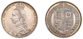The Gary Oddie Collection of English Regal Shillings
Victoria (1837-1901), Shilling, 1890, 5.65g/12h (ESC 3144; S...