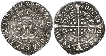 Edward IV (First reign, 1461-70), Heavy Coinage (1461-70), groat, type II/III mule, London mint, m.m. rose/rose,...